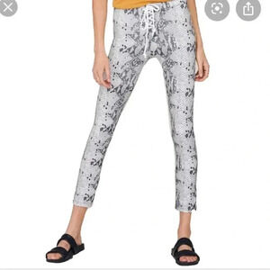 David Lerner Parker lace up leggings